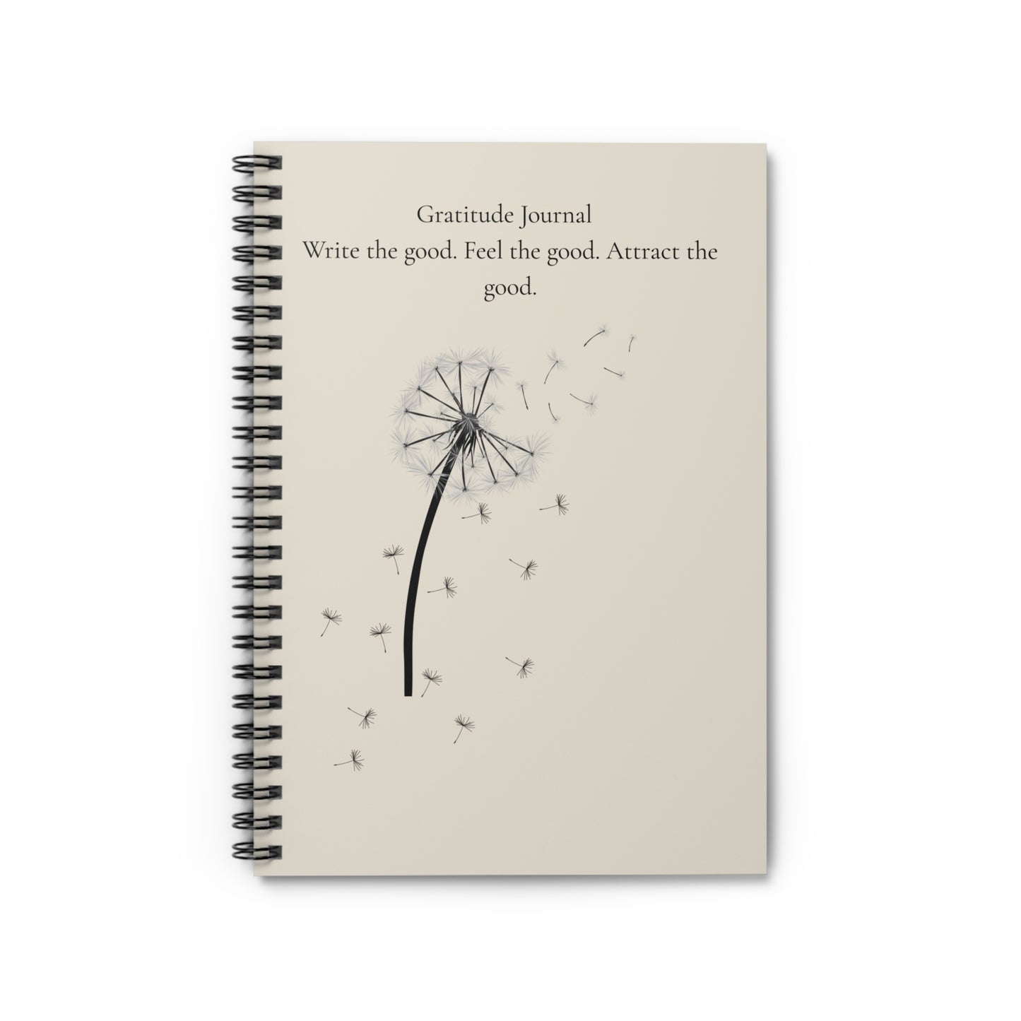 Pastel daily gratitude journal