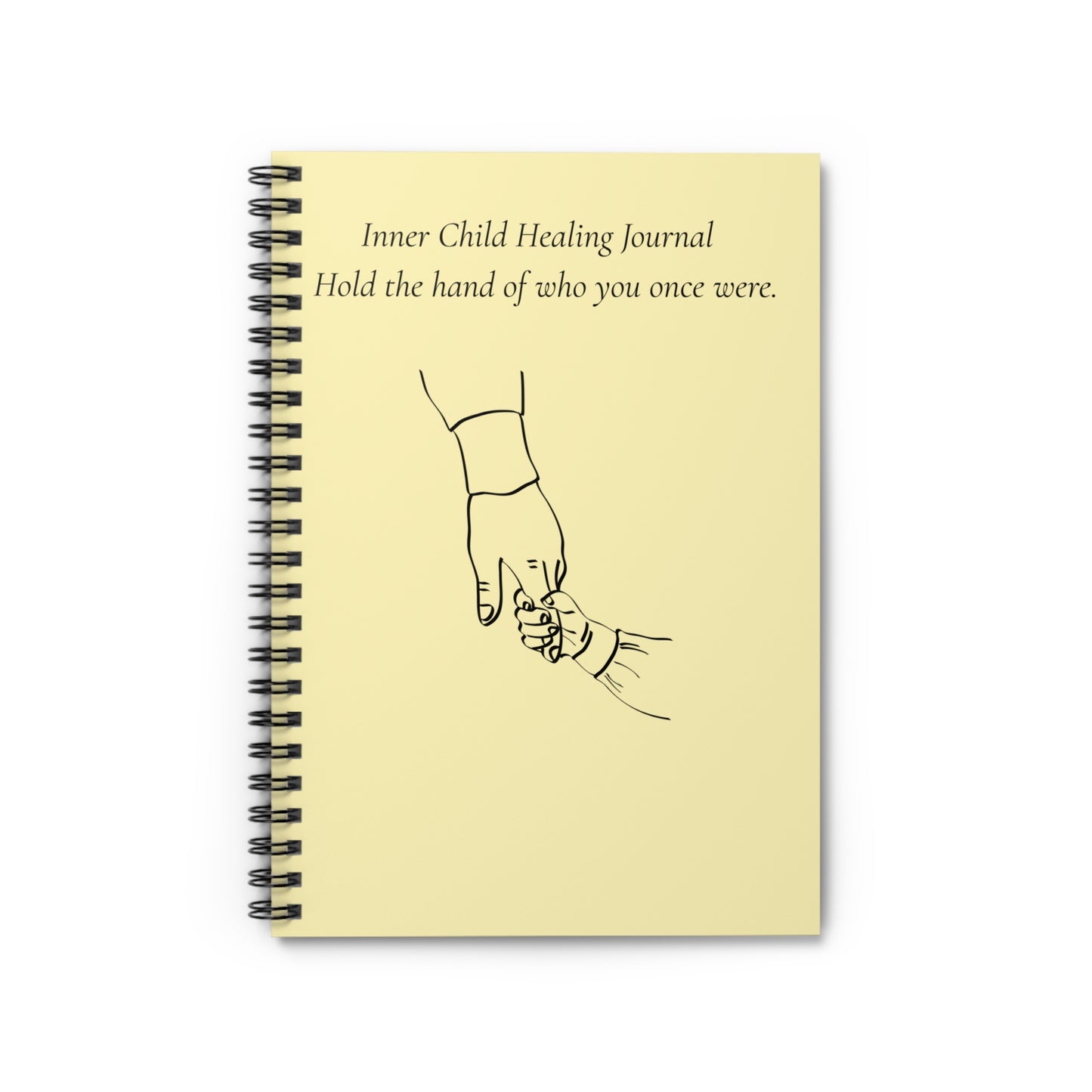 Light yellow inner child journal