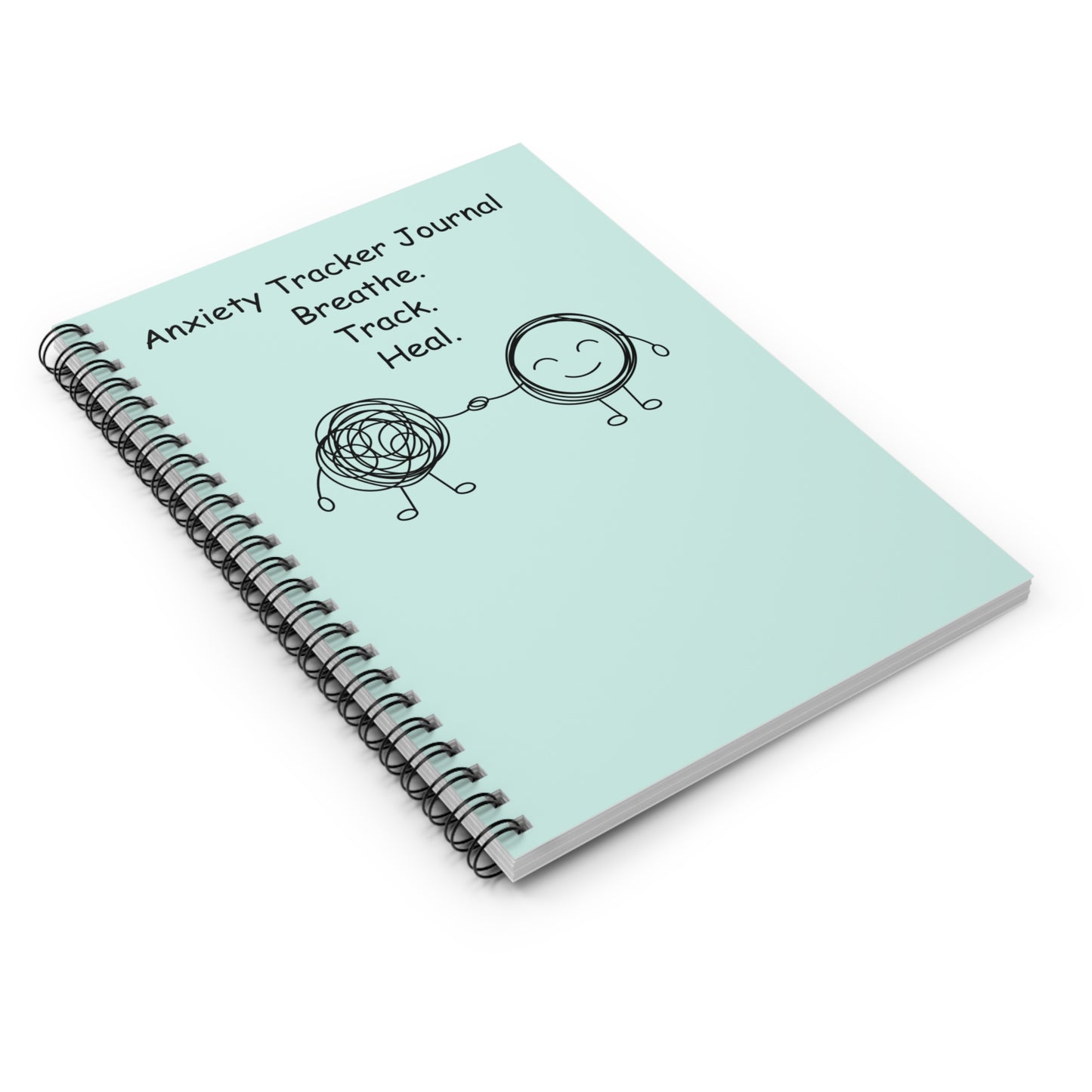 Track your anxiety journey journal