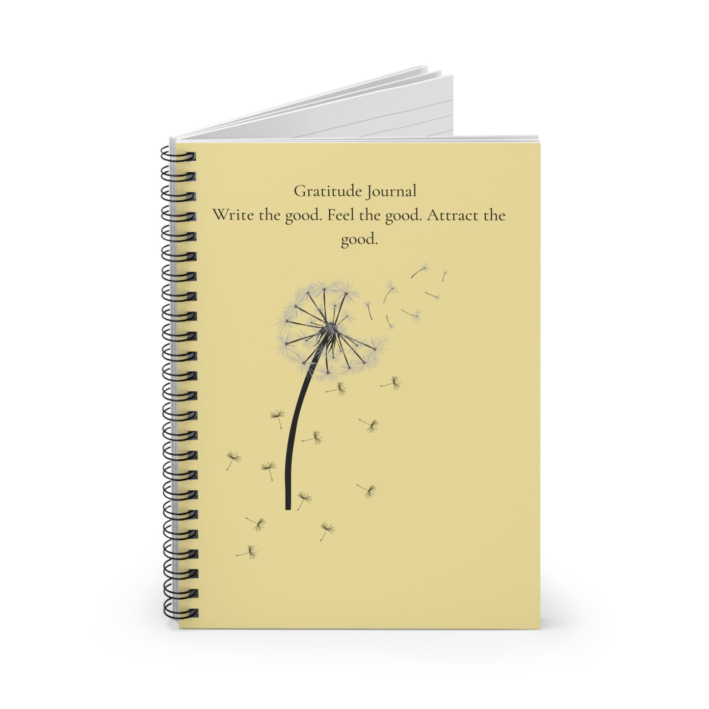 Emotional healing gratitude notebook