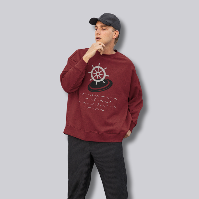 Take Control and Drive Forward: Men's Heavy Blend Sweatshirt