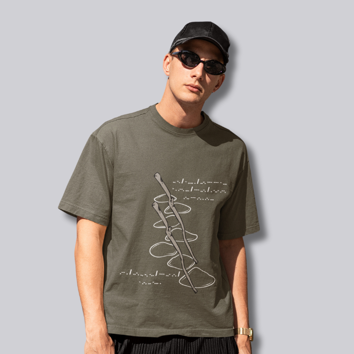 In the Footsteps of Explorers: Men's T-Shirt