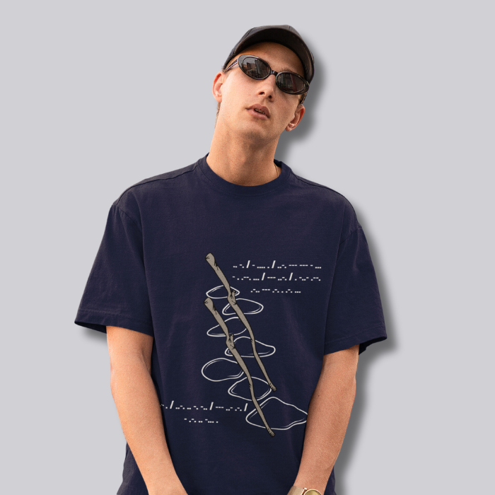 In the Footsteps of Explorers: Men's T-Shirt