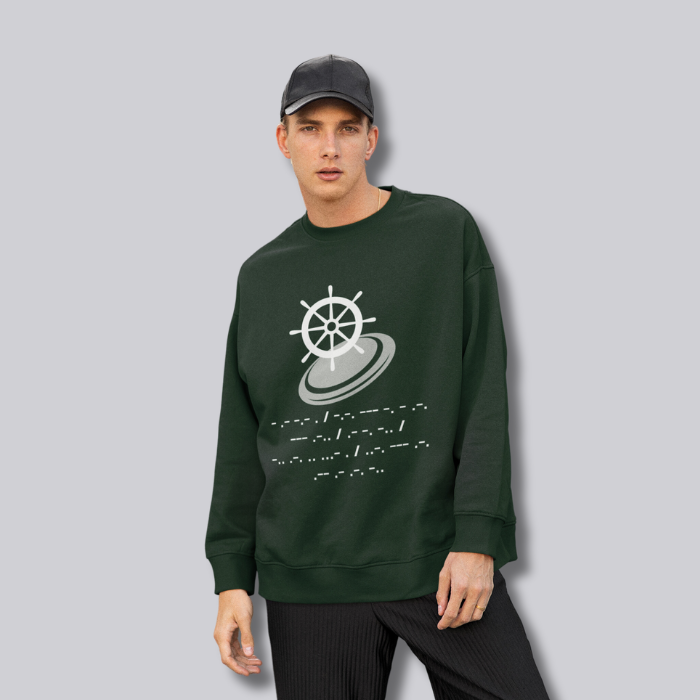 Take Control and Drive Forward: Men's Heavy Blend Sweatshirt