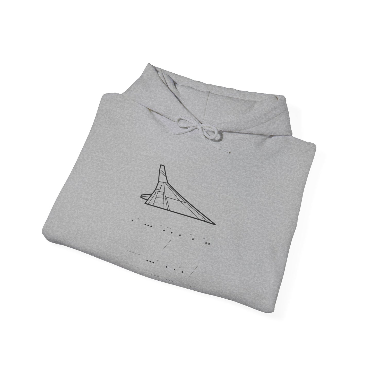 Ascend Over Obstacles: Women's Heavy Blend Hoodie