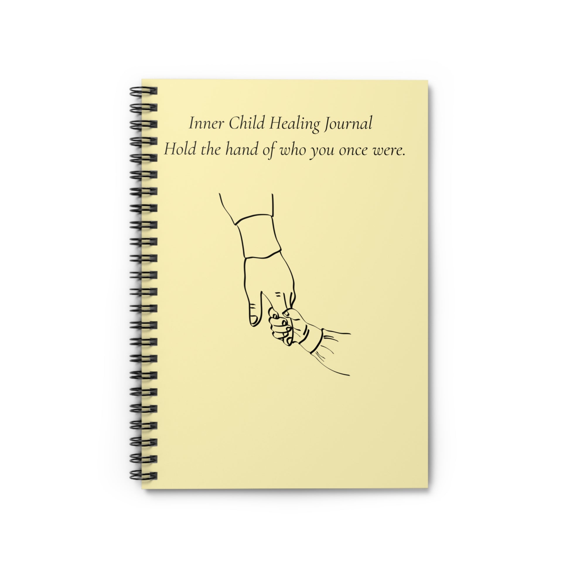 Light yellow inner child journal