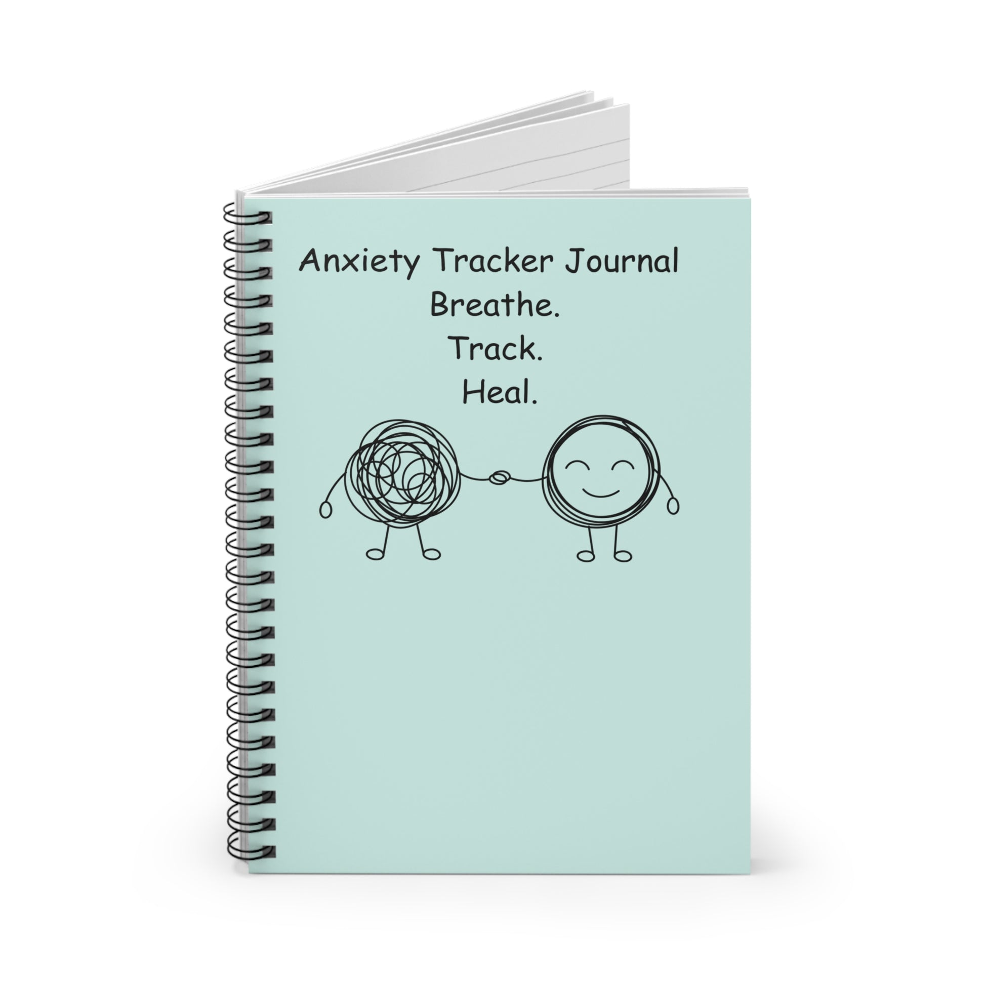 Mental health and stress relief notebook
