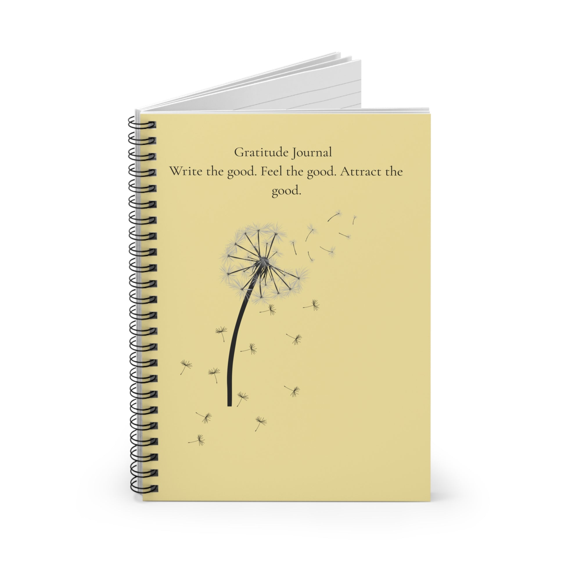 Emotional healing gratitude notebook