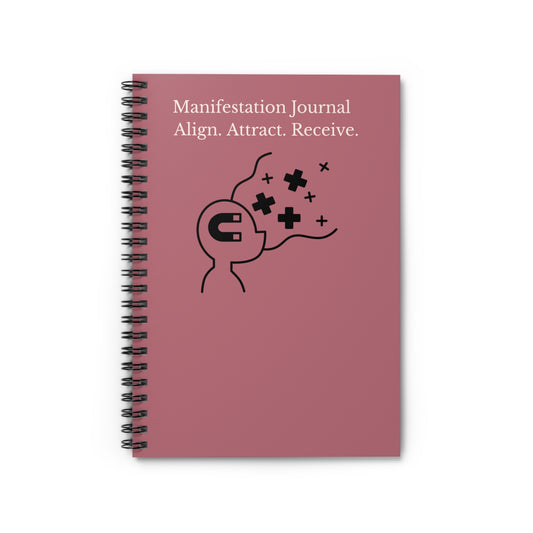Onion pink manifestation journal