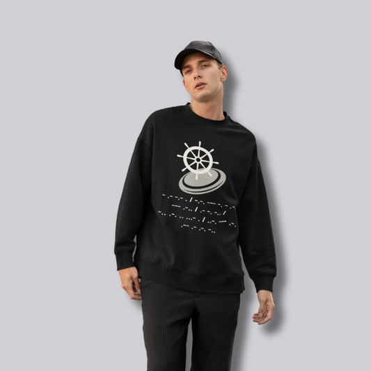 Take Control and Drive Forward: Men's Heavy Blend Sweatshirt