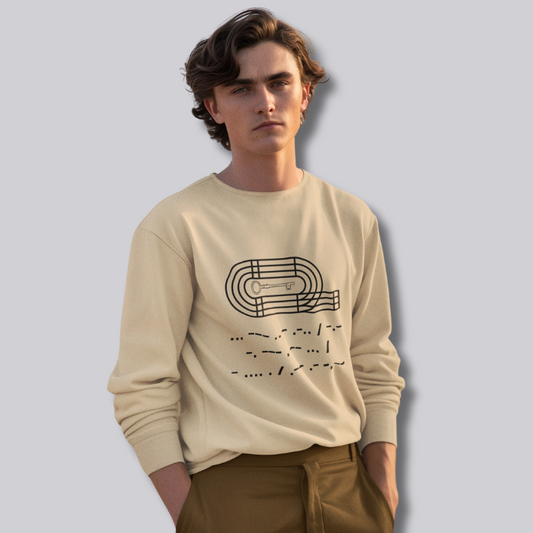 Soul Knows the Way: Men's Sweatshirt